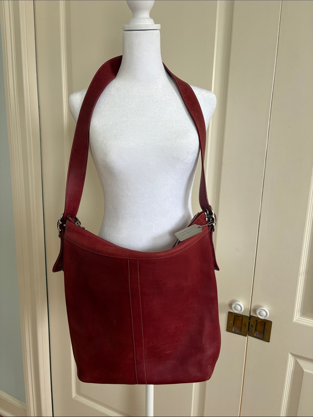 COACH LEGACY HOBO CROSSBODY SLOUCHY BUCKET BAG / Vintage RARE FIND